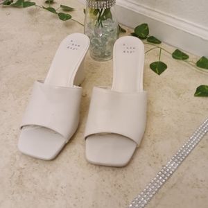 ❤️Women peep toe slip on wedge heel